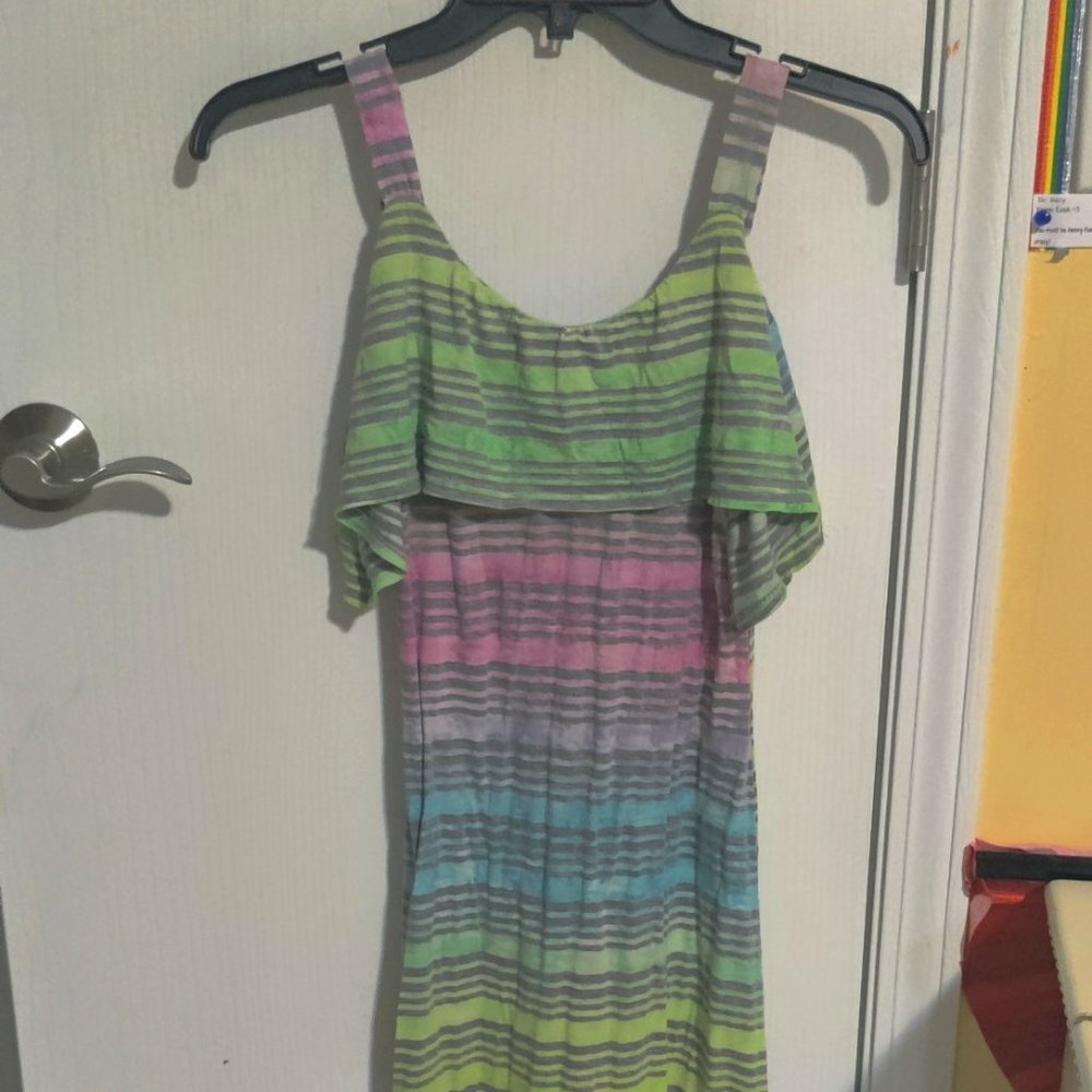 Kids' striped summer sundress